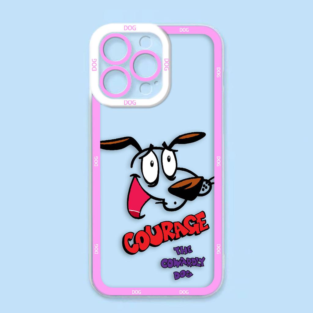 Courage Cowardly Dog Cover Phone Case For Redmi K40 K60 15C 14C 13C 13 12 12C 10 10C 10X 10A 9 9C 9T 9A 8 7 A1 A2 A3 A5 Case