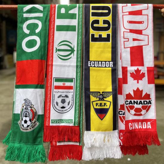 Satın alın National Team Fans Scarf Qatar Costume Accessories Soft Home