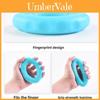 Elastic Hand Exercise Ring With Durable Silicone Material For Rehabilitation And Fitness