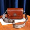 2025 Autumn New Genuine Leather Crossbody Small Square Bag for Women Casual Versatile Cowhide Single Shoulder Fashion Phone Bag
