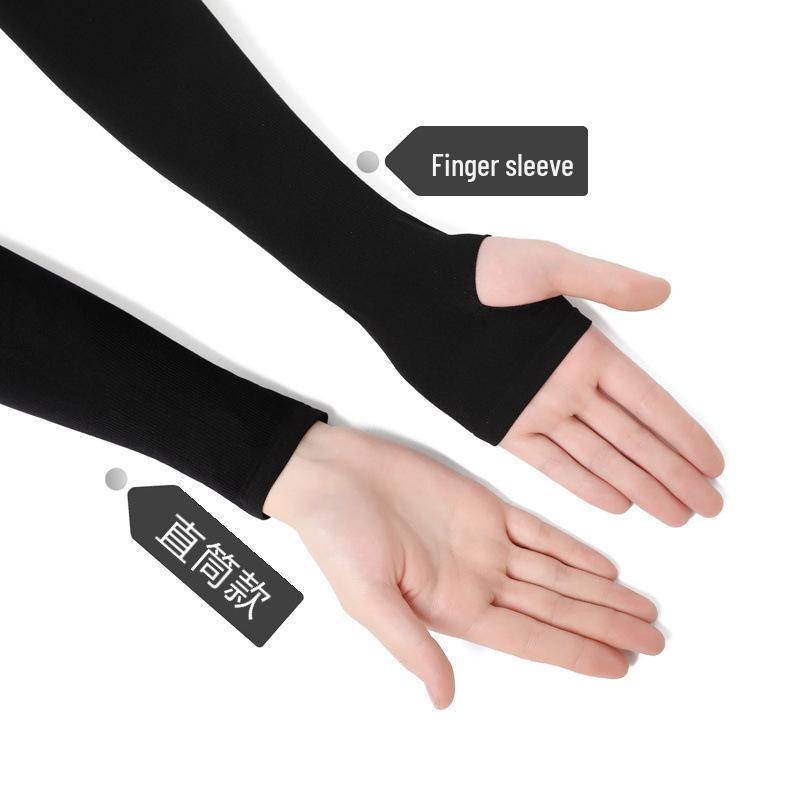 Universelle Outdoor-Rad-Sonnenschutz-Ärmel für Männer & Frauen - Dünne Eis-Seide Anti-UV Armschutz