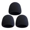 Streaming Mic Windscreen Cover, Black Recording Head Cover for Podcasts, Home Recording, and Online Meeting Use Daily