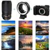 VILTROX Mount Manual Aperture Nikon Lens To Mount Adapter for Panasonic and Olympus M43 Mount Cameras NF-M43 Adapter, Focus, 16-Step Adjustment, G&D