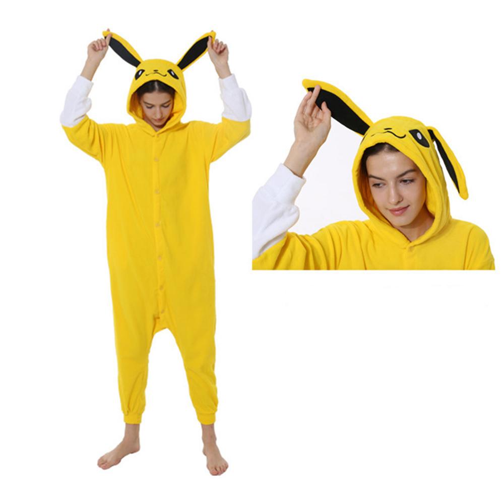 Anime Kigurumi Damen-Pyjama Einteiler Hausanzug Erwachsenen-Pyjama-Anzug Jumpsuit Niedlicher Overall Party-Outfit Schlafanzug