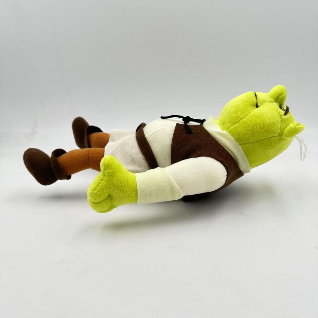 29cm  Border Creative Monster Shrek Doll Kawaii Children Plush Toy Ornament Christmas Gift Halloween Room Ornament