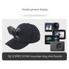 Baseball Cap with Action Camera Bracket Mounting Bracket for Gopro Hero 12 11 10 9 8 7 6 5 4 3 insta360 x3 x2 Eken SJCAM DJI