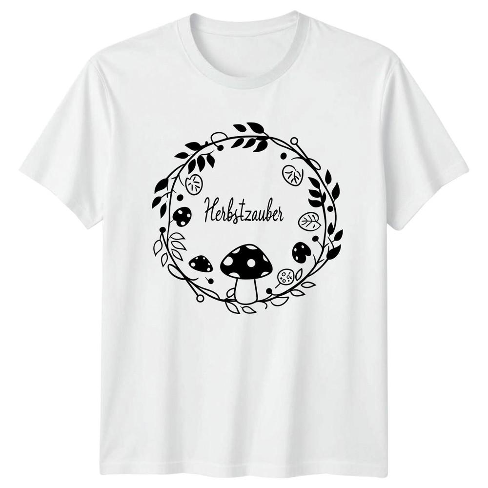 Herbstzauber Unisexs TShirt Autumn Foraging Nature Birthday Gift For Her S