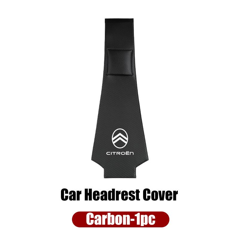 Leder Autositz Kopfstütze Schmutzabweisende Schutzhülle Für Citroen C4 C3 C5 C1 C2 Berlingo Celysee Cactus Picasso Aircross Saxo Grand