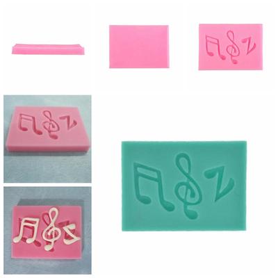 Stampo in silicone liquido per torta fondente per notazione musicale fai da te
