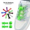 Reflective No-Tie Elastic Shoelaces for Running, Sports, Hiking - Quick and Easy for Lazy and Active Individuals