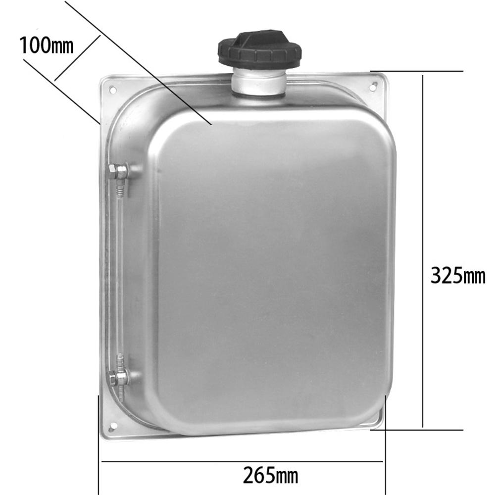 7L Stainless Steel Gasoline Petrol Fuel Tank Can For Webasto Eberspacher Heater