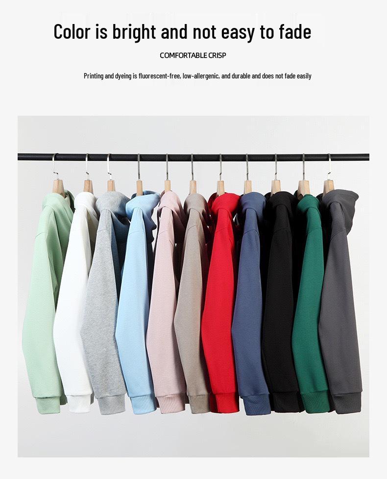 Men's Thickened Velvet Hoodie - Heavyweight Autumn/Winter Style, Warm Youth Trend, Couple Jacket