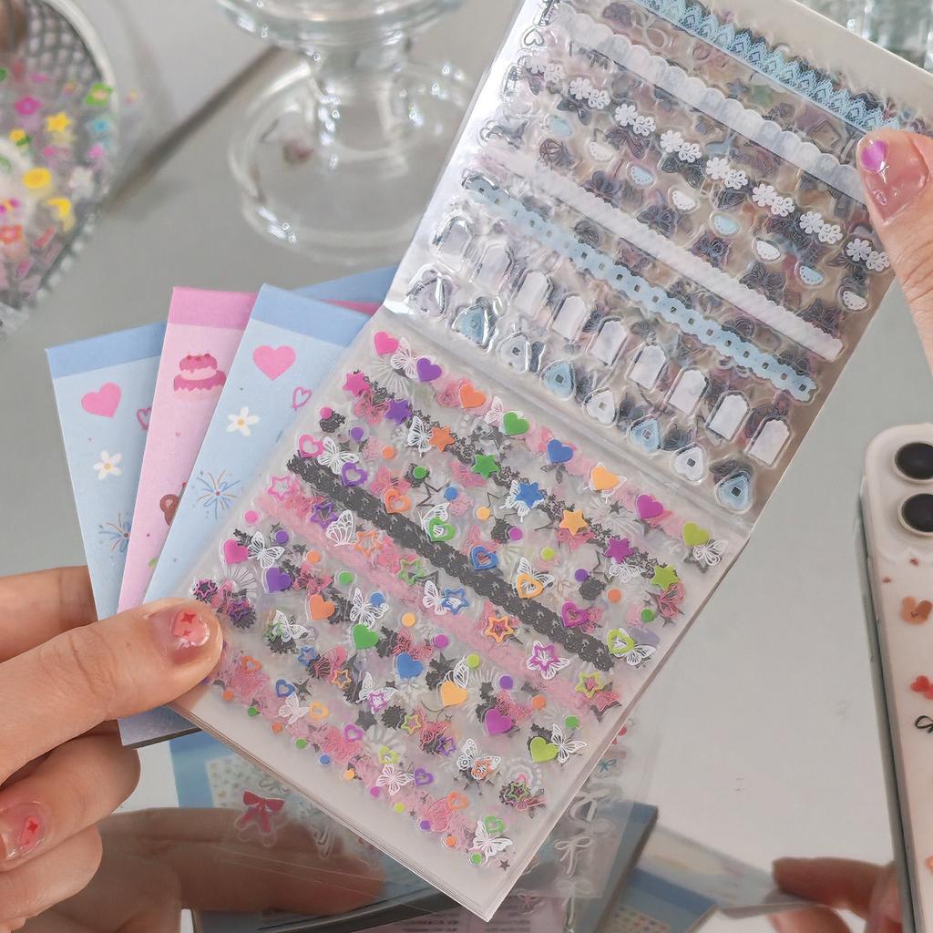 24 pcs Kawaii Cartoon Kawaii Cartoo Mini Stickers Planner Decorative Diary Scrapbooking Small label stickers