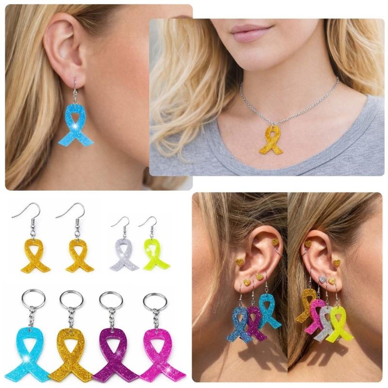 Versatile Minimalist Bowknot Charm Mold Sturdy Acrylic Keychain Pendant Mold Suitable For Keychains Bags And Phone Decors