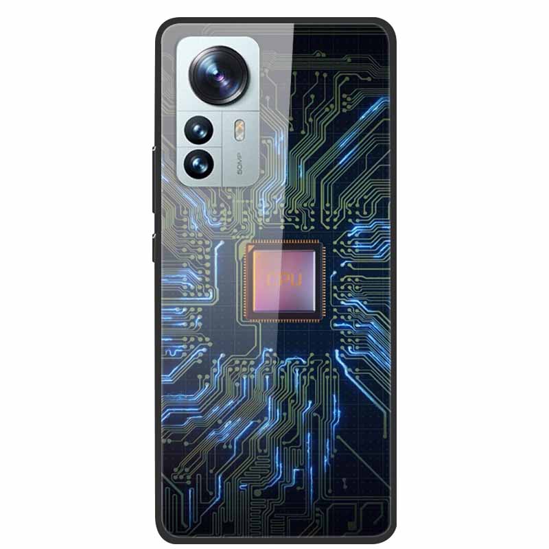 Tempered Glass Cases For Xiaomi 12T 5G Case Hard Phone Back Cover for Xiaomi 12T Pro Protection Shells Mi 12 T 12TPro 2022 Cool
