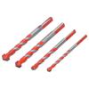 4ks Multifunkční sada vrtáků 6mm 0.24in 8mm 0.31in 10mm 0.39in 12mm 0.47in Nástroj pro otevírání otvorů