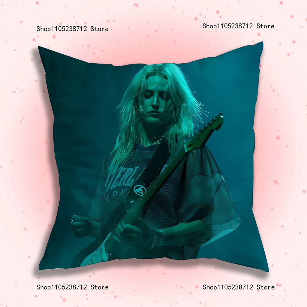 Rock E-Emily A-Armstrong Pillow Case Cute Cartoon Anime Peripheralsbedroom Sofa Decorative Cushion Cover Soft Cushion Cover