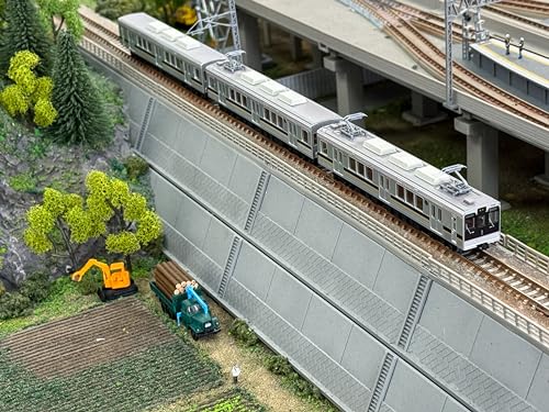 Railway Collection Tetsuro Fukushima Transportation 1000 Series 3-Car Set A Diorama Supplies
