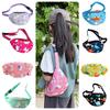 Cute Unicorn Kids Waist Bag Cartoon Dinosaur Shoulder Bag Nylon Material Lightweight And Theft-proof