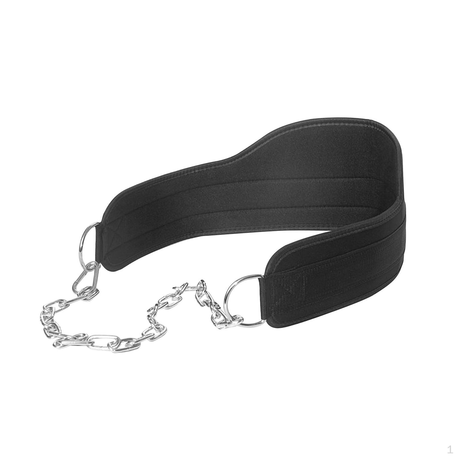 

Dipping Belt with Chain Weighted for Unisex Dip Pull Ups Weight Lifting Exercise Workout