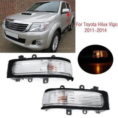 Car Side Mirror Turn Signal Light Indicator Lamp For Toyota Hilux Vigo 2011-2014