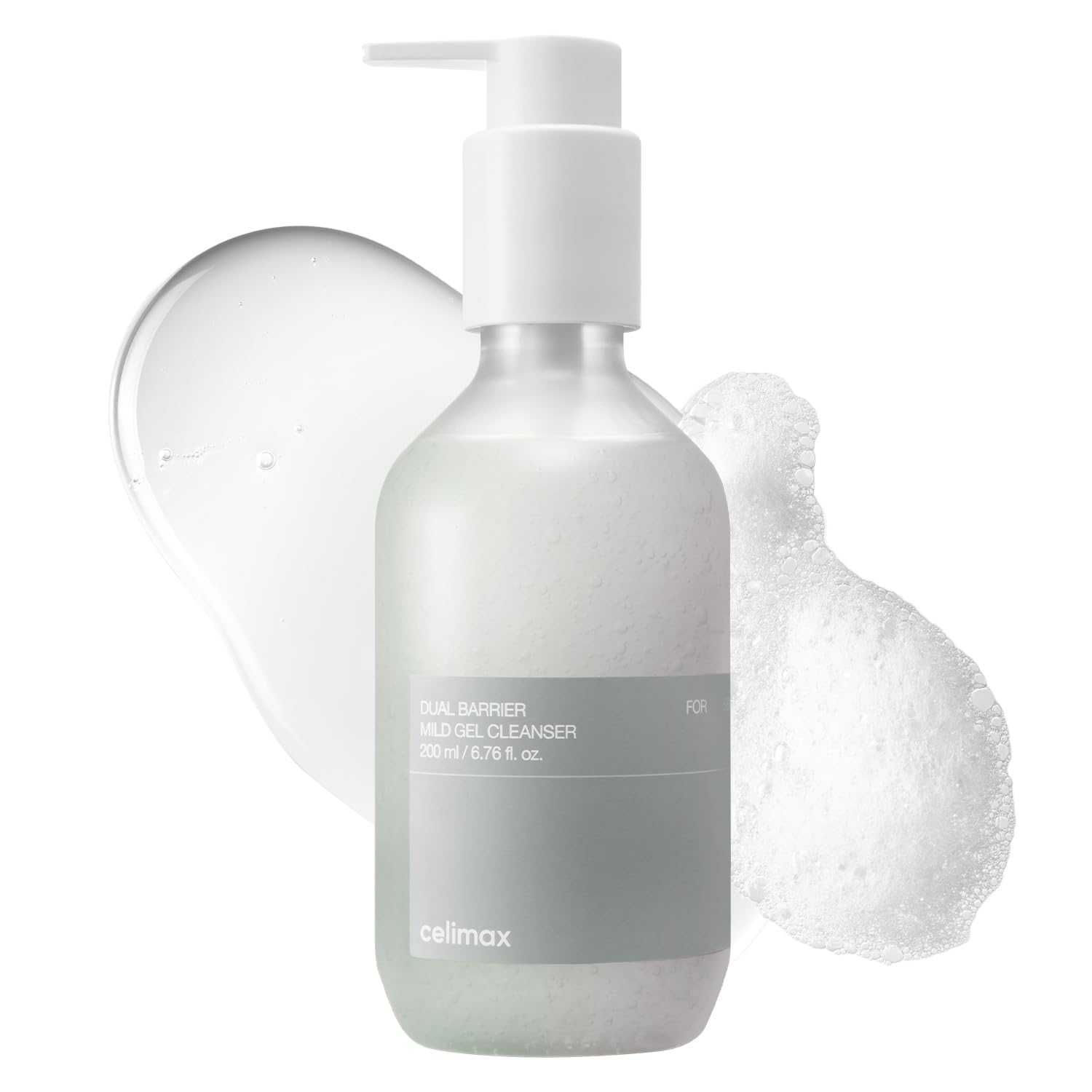 CELIMAX Dual Barrier Mild Gel Cleanser 200mL – Gentle Daily Cleanse & Skin Conditioning Care