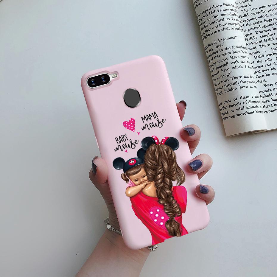 Case For OPPO A5S Back Cover Soft Candy Silicone Pretty Girls Phone Case For OPPO A5S AX5S A7 2018 AX7 A7N A12 Cover Coque Funda