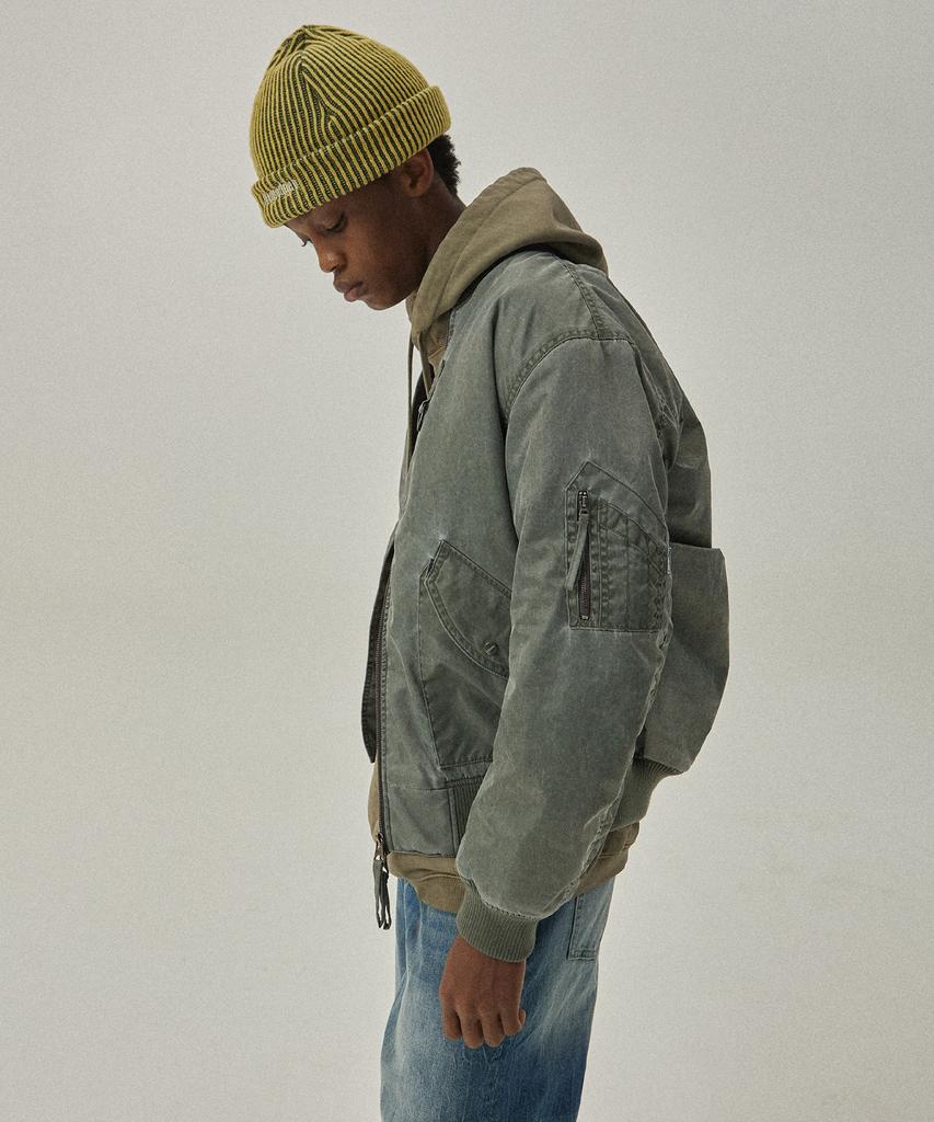 MAGOODGAN Headwear 9316 Melange Mustard Knit Beanie