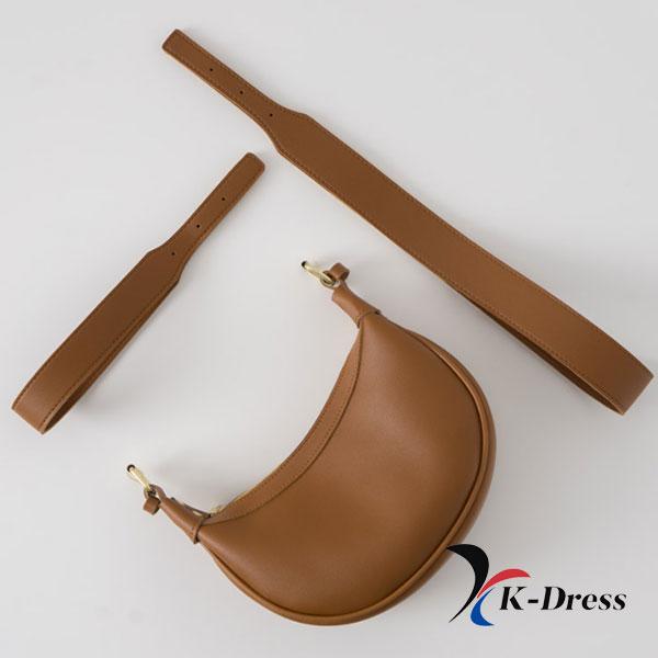 Bolsa de ombro transversal meia-lua bidirecional (5 cores)