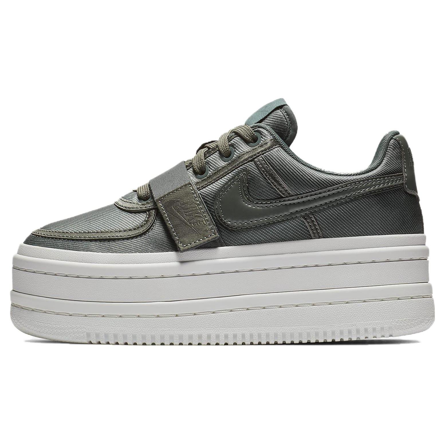 

Новые Nike Vandal 2K Противоскользящие и износостойкие увеличивающие рост низкие кеды для скейтборда Женские Серебристо-зеленые AO2868-300 39