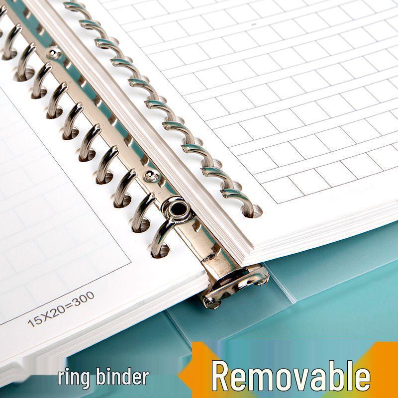 B5 Loose-Leaf Composition Book: 16K Notebook for Students - 300 Words, 400 Grids, 16K Grid, A4 Loose-Leaf Paper