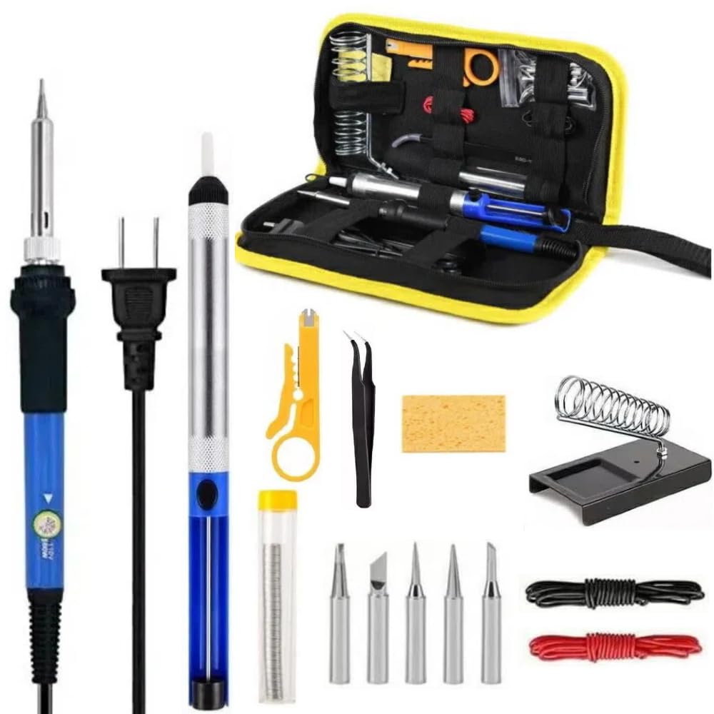 

Mebore Soldering Iron Set Official Soldering Welding Precision Soldering Electric Soldering Adjustable Temperature 5 Replacement For Electronics