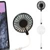Portable USB Small Fan Creative Office Summer Cooling Fan  Adjustable Mini Fan Brushless Mute Fan Laptop for Home Dorm Outdoor Notebook Computer
