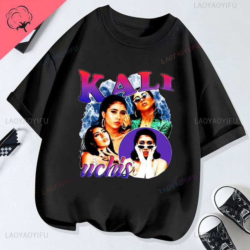 Playera Kali Uchis Camisetas KarlyMarina Loaiza Popular Fashion RB Latin Music Clothes Streetwear Harajuku Women Unisex Tee