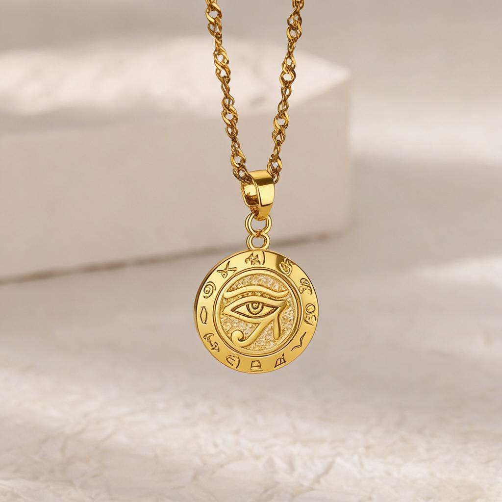 Stainless Steel Geometric Necklace For Women Fashion Sun Sunflower Pendant Clavicle Chain Aesthetic Jewelry Accessories Femme