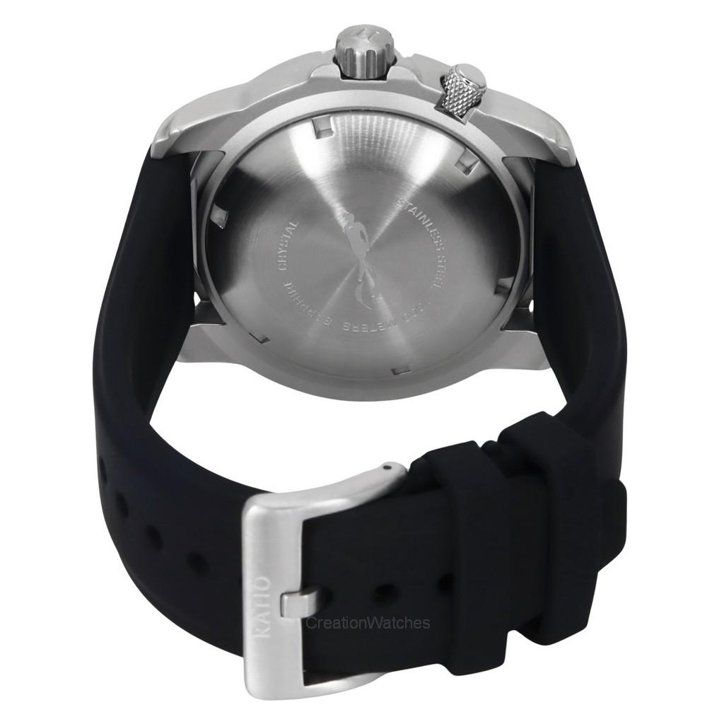 RATIO FreeDiver Version 02 Helium Safe 1000M Sapphire Automatic Orange Dial 1068HA90-34VA-ORG-V02 Men's Watch