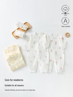 Baby Pure Cotton Bodysuit: Newborn To 2 Years, Unisex Romper for Boys & Girls