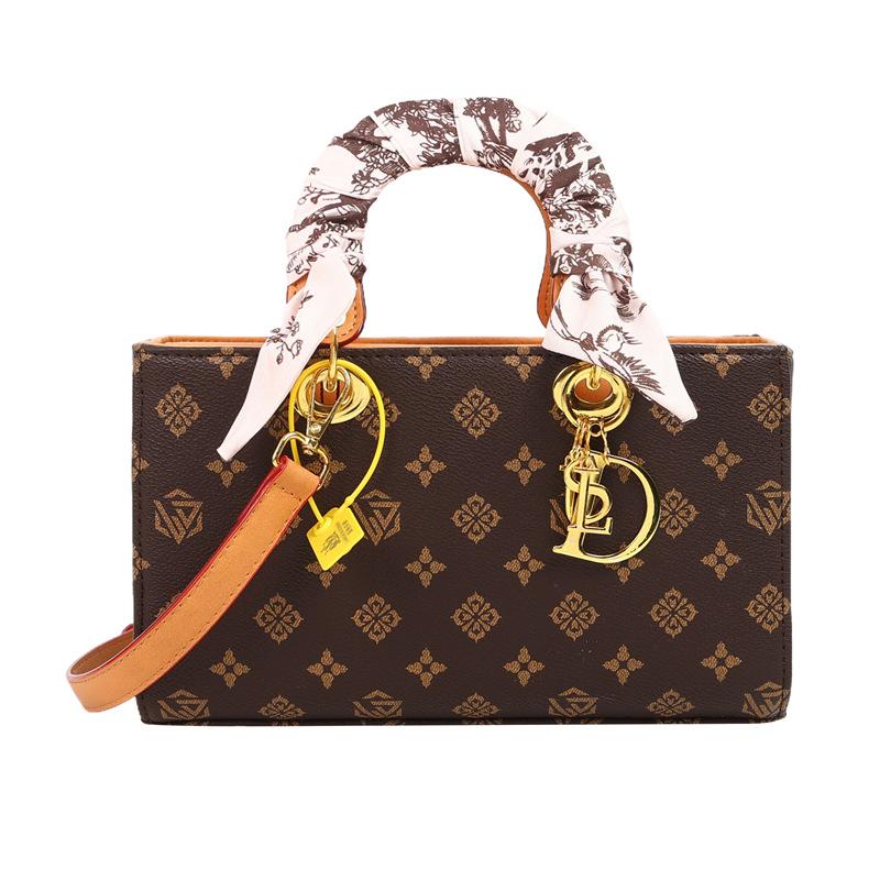 

Premium silk scarf Princess Diana bag new presbyopia handbag bag femininity versatile single shoulder oblique span bag