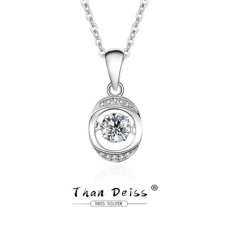 

S925 Sterling Silver Moissanite Evil Eye Pendant Necklace for Women 925 Silver