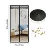 New Magnetic Screen Door Curtain Anti-Mosquito Net Fly Insect Screen Mesh Automatic Closing Easy Installation 1PC