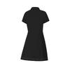 New FILA Golf Series Short Sleeved Dress Women's Pitch Black BK A11W525322F-BK