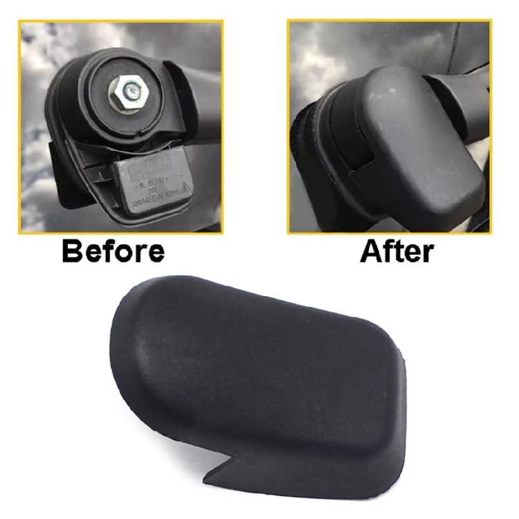 Automotive Accessories Wiper Arm Cover Caps for 2003-2010 Windscreen Washer Wiper Arm Nut Caps Cover Replacement
