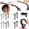 2-20pcs Anti-slip Silicone Ear Hook Grip Glasses Eyeglasses Leg Stopper Bracket Fastener Accessories Temple Tip Eyewear Holders