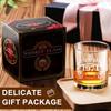 GIANXI 1974 Pattern 284ML Transparent Wine Glass Home Kitchen Bar Party Liquor Glass Whisky Soju Birthday Gift Lemonade Cups