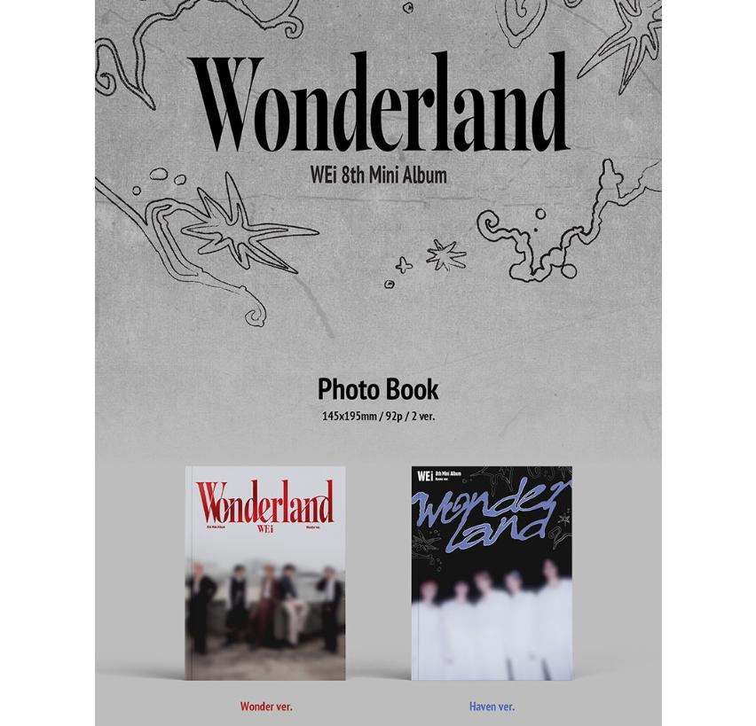 [pre-order] WEi Mini 8th Album Wonderland (Haven / Wonder Ver.)