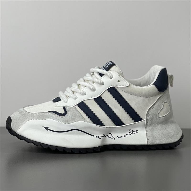 

Толстая подошва внутренняя увеличивающая рост летняя мужская обувь дышащая повседневная спортивная обувь 39 белый