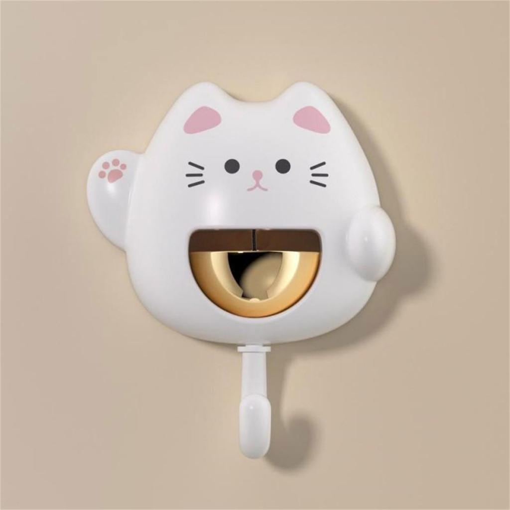 Cute Fortune Cats Doorbell Hanging Door Chimes Magnetic Entryway Alert Bells with Hook for Home and Shop Decors Ornament