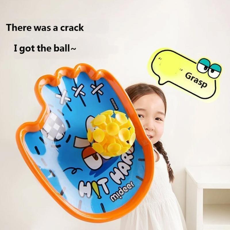 Cartoon Suction Cup Sticky Ball Fun Throwing & Catching Outdoor Sports Toy For Boys And Girls Educational Ball Toy