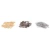 50Pcs Charm Filigree Hollow Leaves Pendant Diy Jewelry Making Leaves Metal Craft