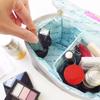 At First Vanity Makeup Cosmetic Shiny AF8337 Pouch, Pouch, Pouch, Gray,